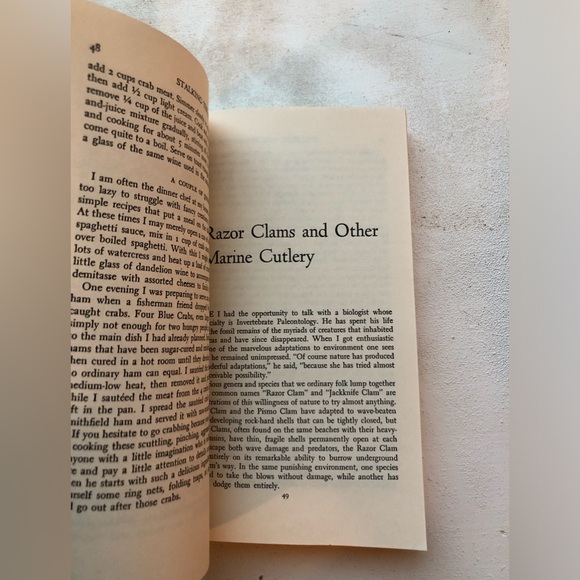 2 Euell Gibbons vintage field guides: Stalking the Good Life & Blue-Eyed Scallop - Picture 8 of 17